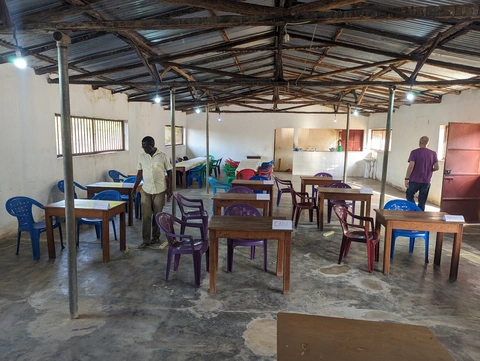 Training room from the front