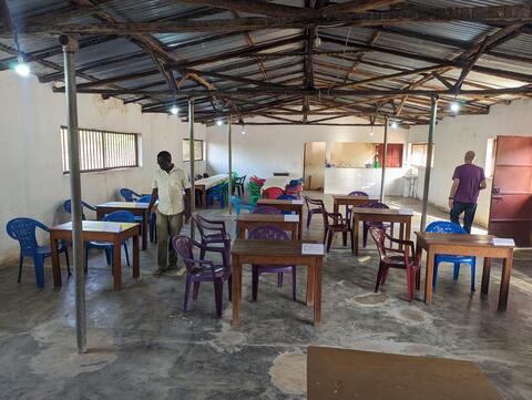 Training room from the front