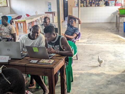 Chickens also welcome