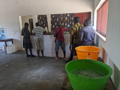 Mealtime on the last day of teaching