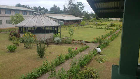 Outsiode of the training room