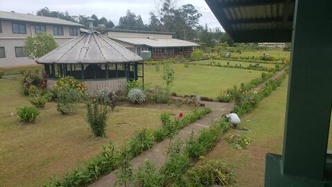 Outsiode of the training room