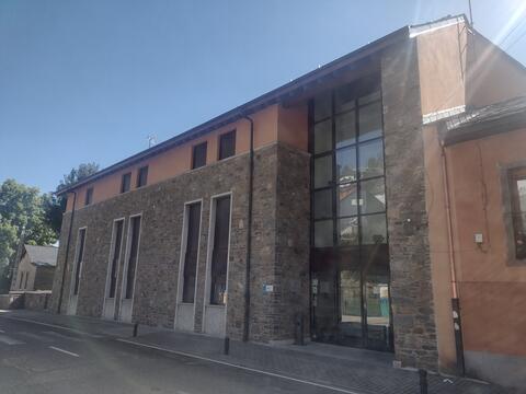 Entrance to the guest house