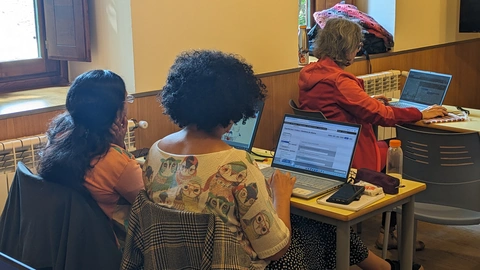 Tamahaq and Jebli teams at work