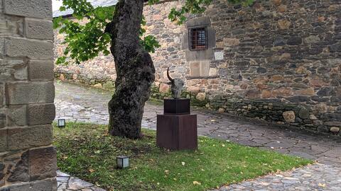 On the way to the classroom