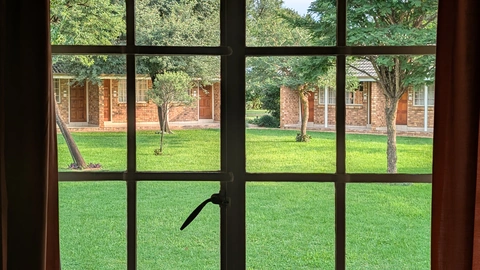 View from bedroom window