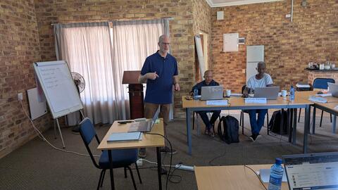 John teaching page layout