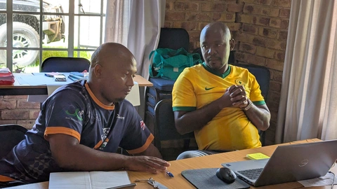 seSotho team at work on Day 5