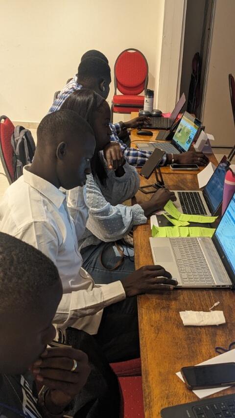 Serer Noon team at work