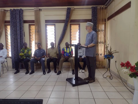 Words of wisdom from Dan at the closing ceremony