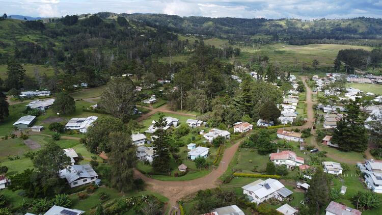 Aerial View of Ukarumpa