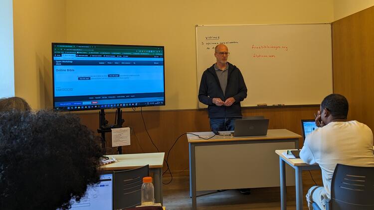 John teaching how to do page translations