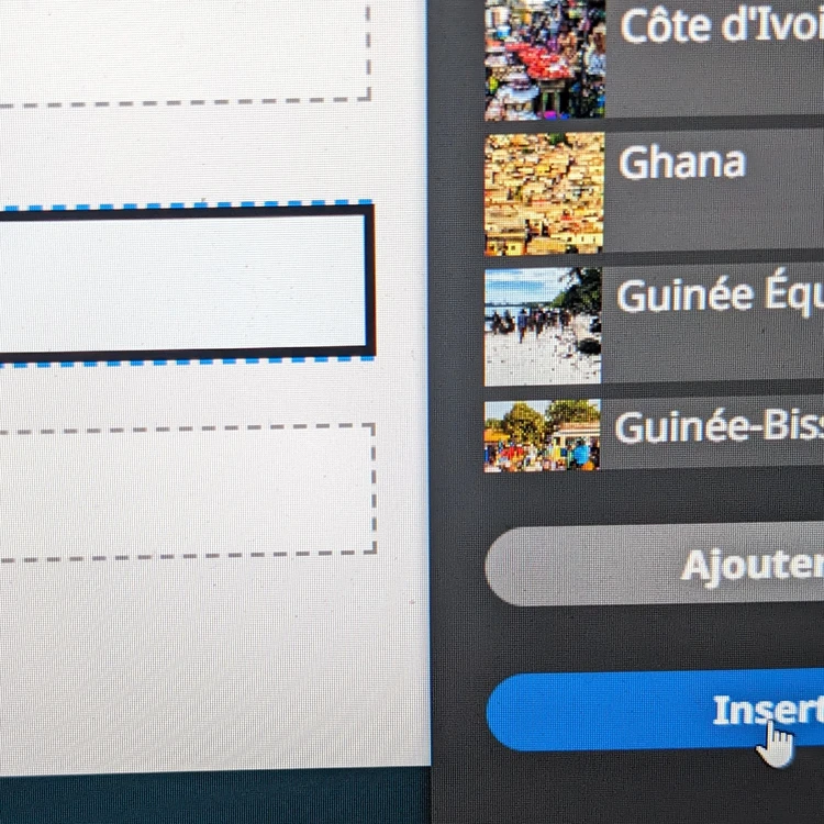 Wildfire edit content panel