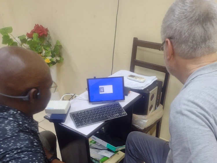 Dan and Francis troubleshooting the Matchbook